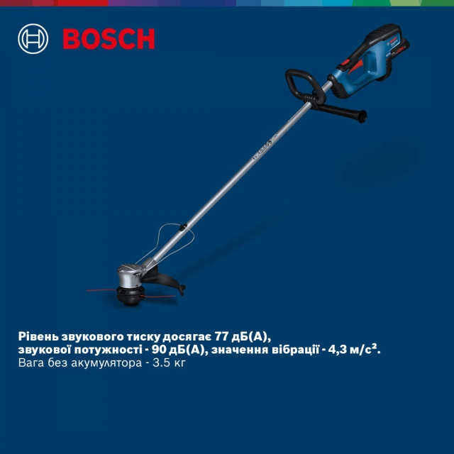 Тример акумуляторний BOSCH GRT 18V-33 Professional без акб і з/п (06008D0000)