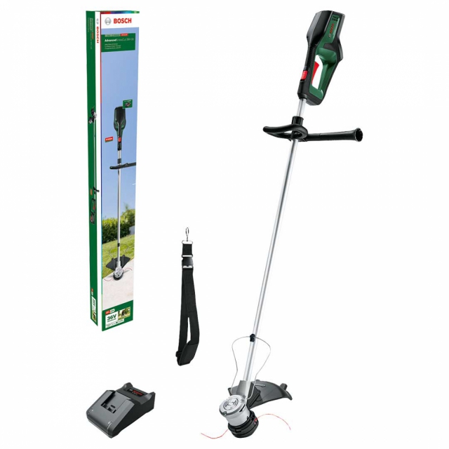Акумуляторний тример BOSCH AdvancedGrassCut 36V-33 з 1 акб і з/п (06008C1K00)