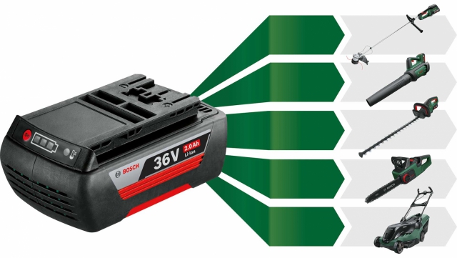 Акумуляторний тример BOSCH AdvancedBrushcut 36V-23-750 з1 акб і з/п (06008C1K03)