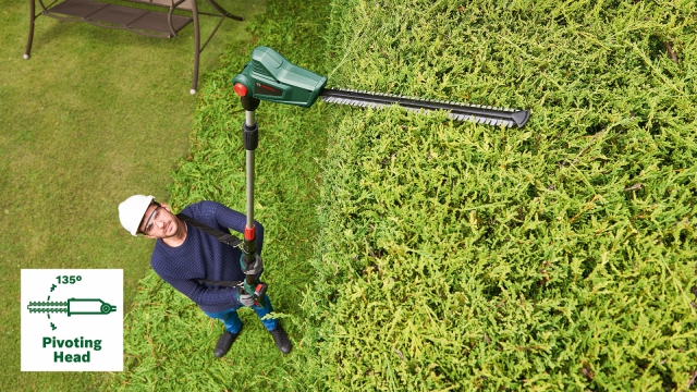 Кущоріз акумуляторний телескопічний BOSCH UniversalHedgePole 18 без акб і з/п (06008B3001)